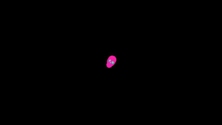 Infinite Retro Skull Animation GIF