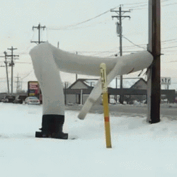 Inflatable Machine Funny Twerk GIF