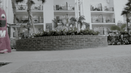 Inflatable Mattress Like Balloon Deflating GIF