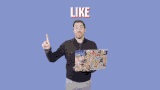 Influencer Like And Subscribe Invitation GIF