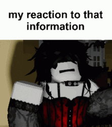 Information Technology Reaction Roblox Girl