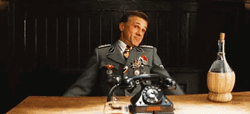 Inglourious Basterds Hans Landa I Don't Know GIF