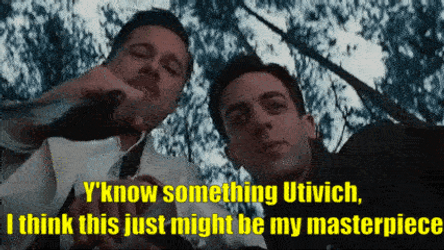Inglourious Basterds Lt. Aldo Raine And PFC Utivich GIF