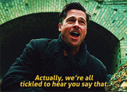 Inglourious Basterds Lt. Aldo Raine GIF