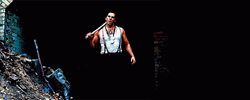 Inglourious Basterds Sgt. Donny Donowitz Holding Baseball Bat GIF