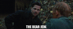 Inglourious Basterds The Bear Jew GIF