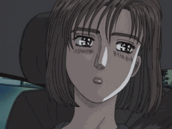 Initial D Natsuki Mogi Flipping Hair GIF