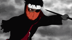  Injured Tobi Obito Uchiha GIF