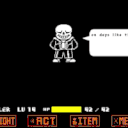 Ink Sans Commanding Amino Game Feature GIF