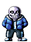 Ink Sans Creepy Skull Smile GIF
