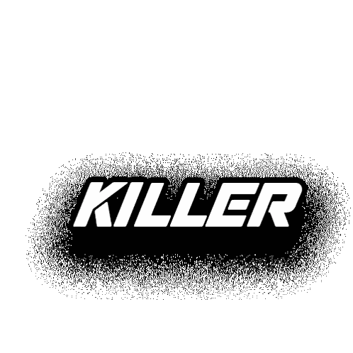 Inked Killer Logo With Snake Sticker