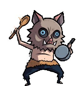 Inosuke Protesta Sticker GIF