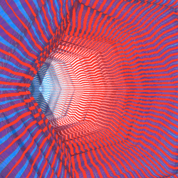 Inside Blue And Red Vortex GIF