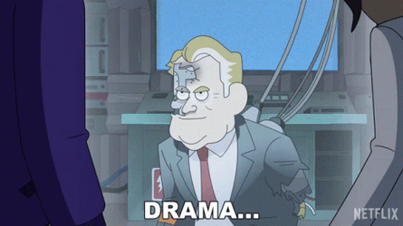 Inside Job Alpha-Beta Robot President GIF