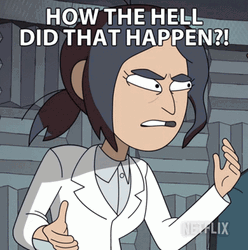 Inside Job Frustrated Reagan Ridley GIF