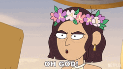 Inside Job Reagan Ridley Shocked Reaction GIF