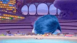 Inside Out Sadness Rolling On The Machine GIF