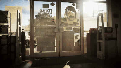 Inside Store With Lucky Strike Sign GIF