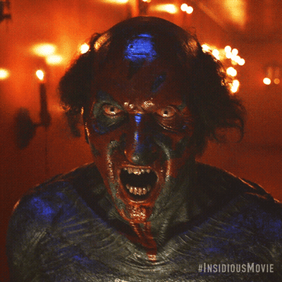 Insidious Movie Poster Clown GIF