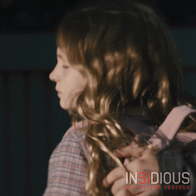 Insidious Movie Poster Little Girl GIF