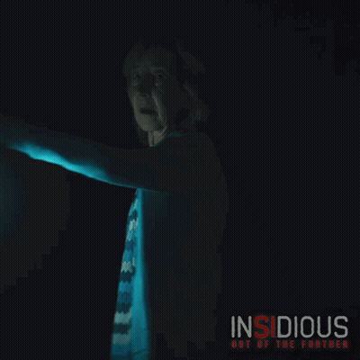 Insidious Out Of Further Elderly Woman Holding Lantern GIF