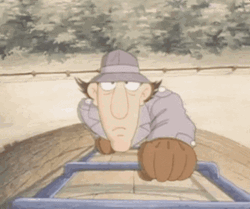 Inspector Gadget Climbing Scene GIF
