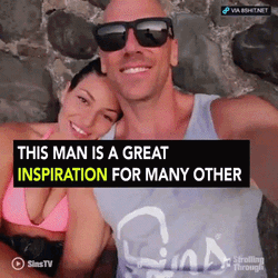 Inspirational Bald Latino Cancer Survivor GIF