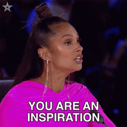 Inspirational Comment Alesha Dixon Britains Got Talent  GIF