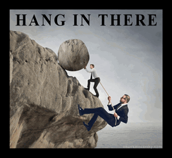 Inspirational Politics Hang In There GIF