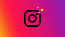 Instagram Sparkling Logo GIF