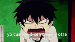 Intense Anger Rin Okumura GIF