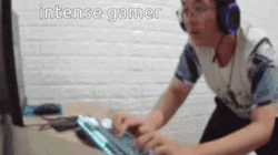 Intense Darin Gamer GIF