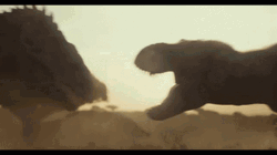 Intense Fight Of Two Indominus Rex GIF