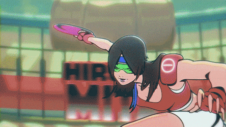Intense Frisbee Showdown GIF