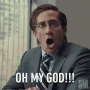 Intense Oh My God Reaction Jake Gyllenhaal GIF