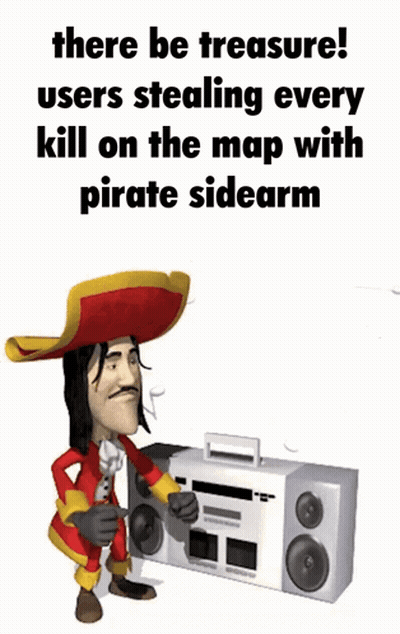 International Talk Like Pirate Day Man With Boombox GIF