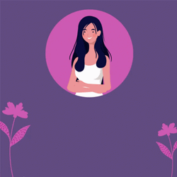 International Women's Day Cute Minimalist Cover GIF
