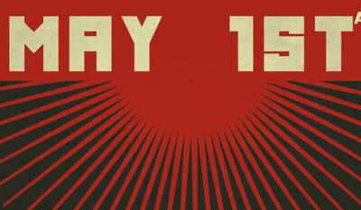 International Workers Day Poster GIF