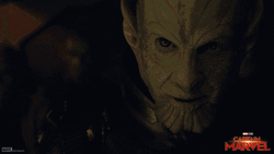 Interstellar Conflict Captain Marvel Movie Scene GIF