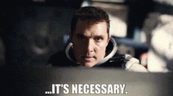 Interstellar It's Necessary Cooper GIF