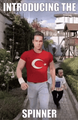 Introducing The Human Spinner GIF