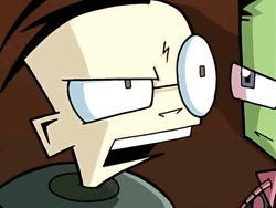 Invader Zim Dib Whispering GIF