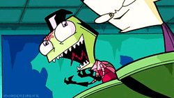 Invader Zim Laughing Hysterically