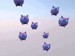 Invader Zim Pigs Fly Animation GIF