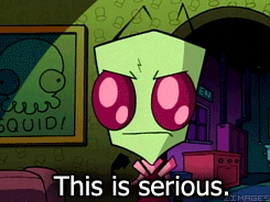 Invader Zim This Is Serious GIF