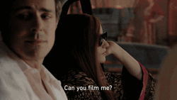 Inventing Anna Asking Someone To Film Her GIF