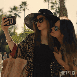 Inventing Anna Taking A Selfie GIF