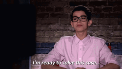 Investigate Young Guy Ready To Solve The Case GIF