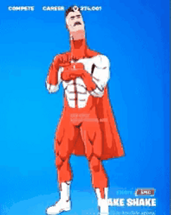 Invincible Omni Man Flake Shake GIF