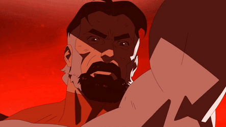 Invincible Omni Man Looks At Something GIF